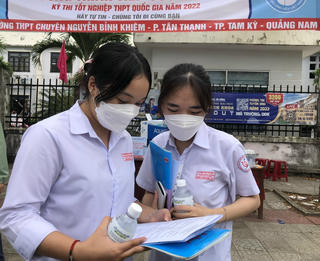 Quảng Nam: Thí sinh hào hứng với các môn thi tổ hợp