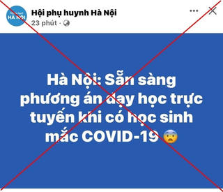 Lãnh đạo Sở GDĐT nói gì trước thông tin dạy học trực tuyến khi có học sinh mắc Covid-19?
