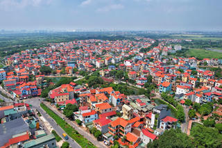 Ngắm huyện Gia Lâm từ trên cao trước ngày lên quận