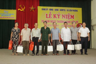 Liên Phương, Thường Tín: Huy động xã hội hóa tri ân và chăm sóc Người có công