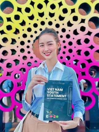 Hoa hậu Bảo Ngọc nêu giải pháp góp phần bảo vệ môi trường