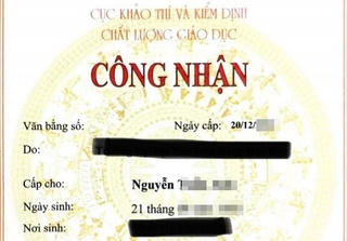 Tích hợp thủ tục công nhận văn bằng nước ngoài lên Cổng dịch vụ công quốc gia