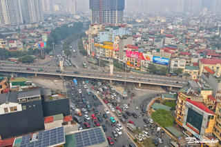 Từ ngày 30/12, Hà Nội tổ chức lại giao thông sau khi mở rộng lòng đường nút giao Ngã Tư Sở