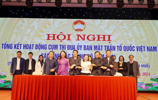 Cụm thi đua Ủy ban MTTQ các tỉnh Bắc Trung Bộ nỗ lực thực hiện các nhiệm vụ đã ký kết
