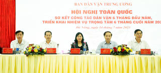 Công tác dân vận có nhiều đổi mới, góp phần thực hiện các mục tiêu kinh tế - xã hội