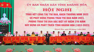 Khánh Hòa: Triển khai phong trào thi đua năm 2023 và kỷ niệm 370 năm xây dựng và phát triển tỉnh 