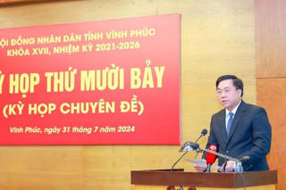 Thủ tướng phê chuẩn kết quả bầu Chủ tịch tỉnh Vĩnh Phúc