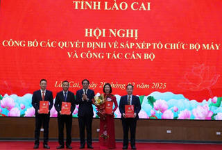 Lào Cai: Công bố loạt lãnh đạo chủ chốt sau sáp nhập