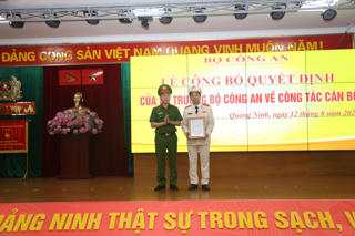 Đại tá Trần Văn Phúc giữ chức Giám đốc Công an tỉnh Quảng Ninh