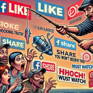 Câu view thì... mắc lưới