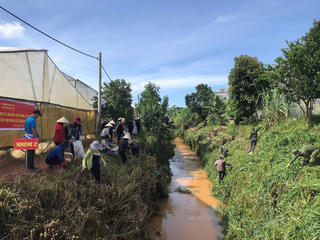 Lâm Đồng: Ban Chỉ đạo 502 Thành ủy Đà Lạt thực hiện công tác dân vận tại Hòn Bồ