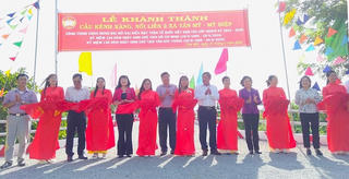 An Giang: Khánh thành công trình chào mừng Đại hội đại biểu MTTQ việt Nam tỉnh