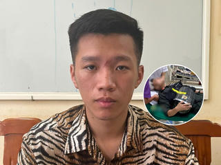 Thanh niên uống rượu say lái xe, bị kiểm tra đã xô đẩy khiến một cảnh sát bị thương