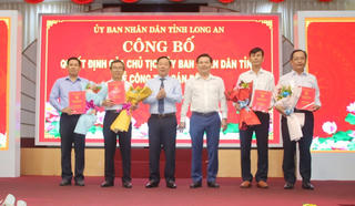 Long An sau tinh gọn còn 13 sở, ngành