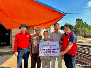 Đồng hành giúp dân khắc phục hậu quả bão Yagi