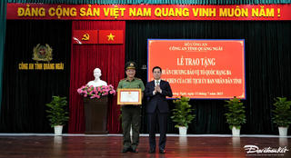 Công an tỉnh Quảng Ngãi đấu tranh hiệu quả với tội phạm