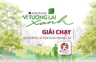 Agribank phát động giải chạy 'Vì tương lai xanh'