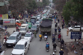 Hà Nội chi hơn 5,5 tỷ đồng xoá điểm 'nóng' ùn tắc giao thông