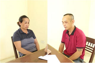 Đôi nam nữ chèn ép xe, dùng gậy đánh Công an 