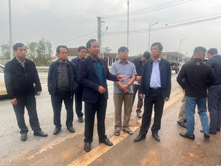 Chủ tịch UBND tỉnh Quảng Trị đôn đốc công tác GPMB cao tốc Vạn Ninh - Cam Lộ