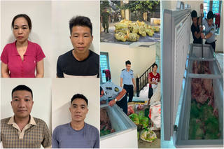 Thanh Hóa: Chặn đứng 1,6 tấn thịt lợn bẩn chuẩn bị tuồn ra thị trường