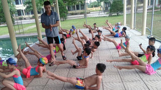 Những lớp dạy bơi ở Quảng Bình