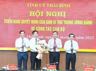 Thái Bình: Chủ tịch Ủy ban MTTQ tỉnh tham gia Ban Thường vụ Tỉnh ủy