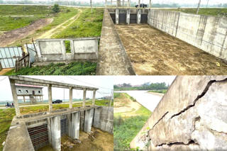 Dự án thủy lợi 279 tỷ đồng chậm tiến độ