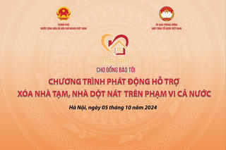 Phát động hỗ trợ xóa nhà tạm, nhà dột nát trên phạm vi cả nước