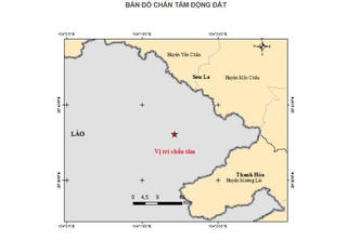 Sơn La: Xuất hiện trận động đất lớn 3,7 độ richter