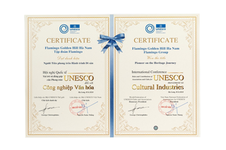 Flamingo Golden Hill nhận danh hiệu cao quý “Người tiên phong trong hành trình di sản 2024”
