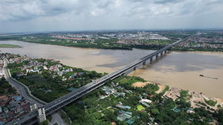 Hà Nội: Cấm các phương tiện lưu thông trên tầng 2 cầu Thăng Long trong 3 đêm để kiểm định