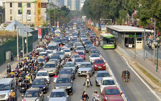 Hà Nội thay tuyến buýt nhanh bằng đường sắt đô thị
