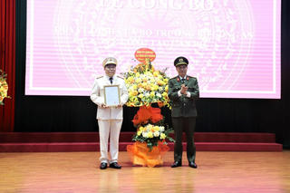 Công an tỉnh Bắc Giang có tân Phó Giám đốc