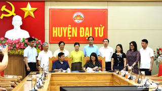 Báo Đại Đoàn Kết về với các xã, thị trấn huyện miền núi Đại Từ