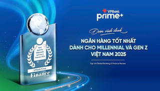 Chinh phục thế hệ trẻ, VPBank Prime nhận giải thưởng quốc tế danh giá từ Global Banking Finance Review