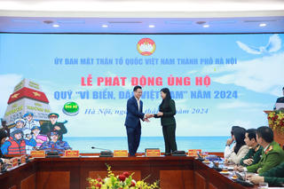Hà Nội: Gần 40 tỷ đồng đăng ký ủng hộ Quỹ “Vì biển, đảo Việt Nam”