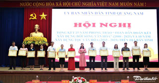 Quảng Nam: Đẩy mạnh phong trào “Toàn dân đoàn kết xây dựng đời sống văn hóa”