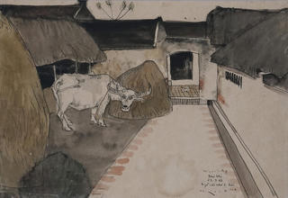 Thưởng lãm tranh màu nước, ký họa, phác thảo của họa sĩ Ngọc Thọ