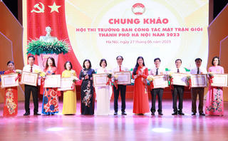 Khắc họa rõ nét hình ảnh người cán bộ Mặt trận cơ sở