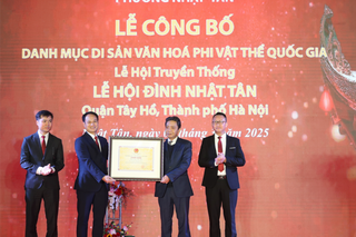 Vinh danh di sản văn hóa phi vật thể quốc gia Lễ hội đình Nhật Tân