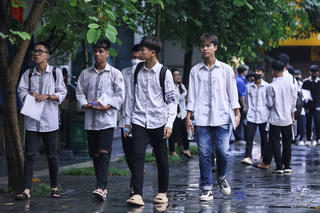 Thí sinh vui mừng vì đã được ôn luyện kỹ càng