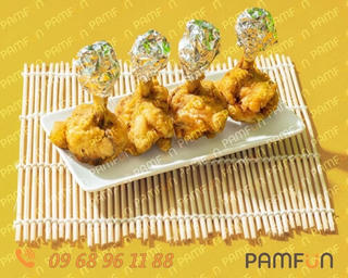 Thưởng thức cơm gà Hải Nam Singapore PAMFUN, trẻ thêm kỹ năng sống
