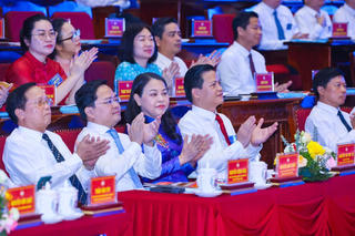 Phó Chủ tịch - Tổng Thư ký Nguyễn Thị Thu Hà dự Đại hội MTTQ Việt Nam tỉnh Bắc Ninh