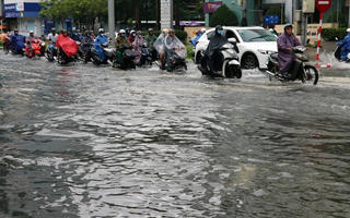 Mưa lớn, Đà Nẵng cảnh báo rủi ro thiên tai cấp 1