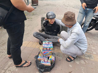 Biên phòng Bà Rịa – Vũng Tàu thu giữ 22 bệ pháo hoa nổ trái phép