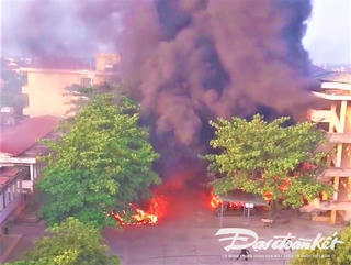 Quảng Nam: Hơn 40 xe điện bị cháy trong Ga ra nhà trường