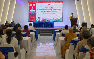 Hội nghị Ủy ban MTTQ Việt Nam tỉnh Gia Lai lần thứ I, nhiệm kỳ 2024-2029