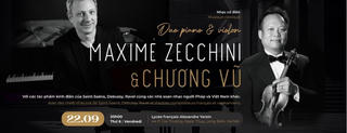 Song tấu Maxime Zecchini, Chương Vũ lưu diễn tại Việt Nam