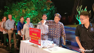 Lễ hội Nghinh Ông Cần Giờ phát động đóng góp ủng hộ đồng bào bị thiệt hại do bão số 3